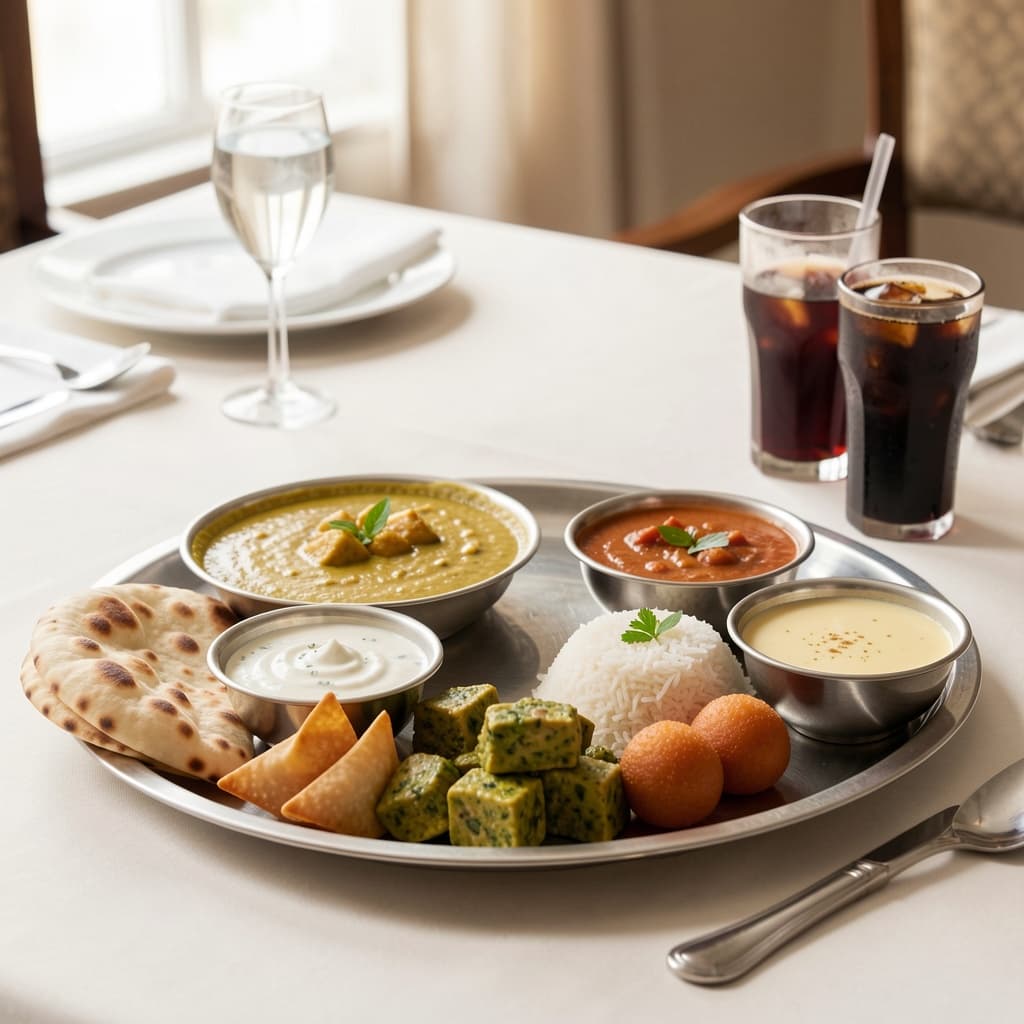 Vegetarian Thali (For 2 Persons)