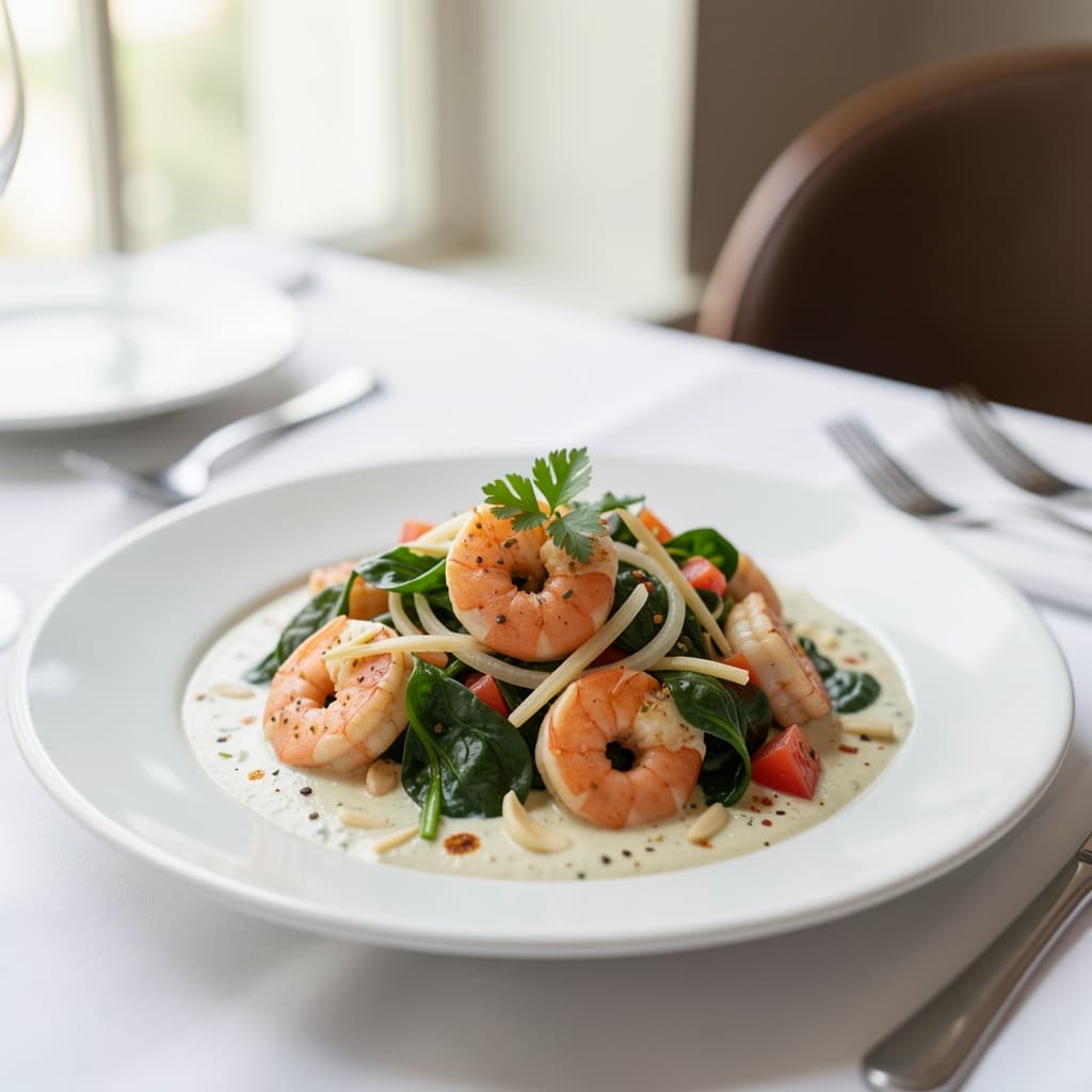 Shrimp Saag