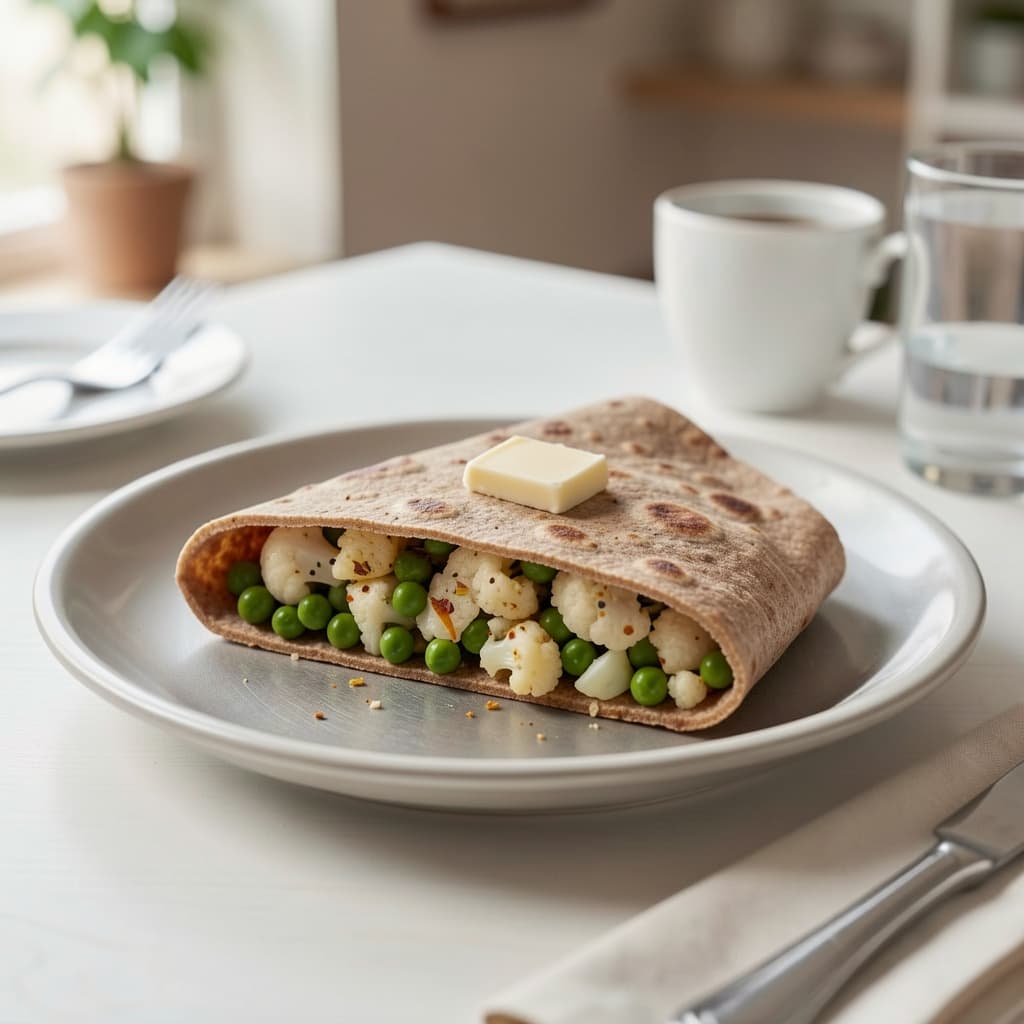 Vegetable Paratha