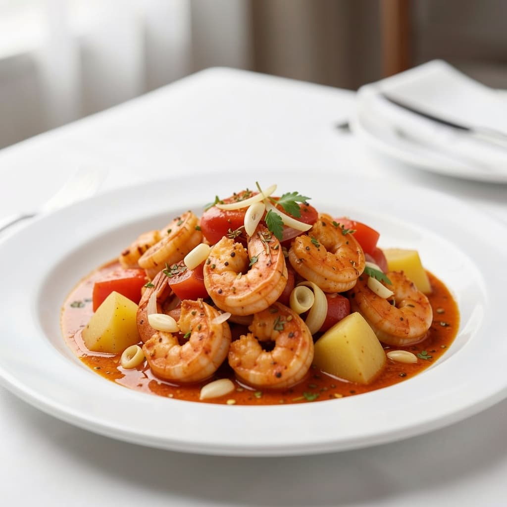 Shrimp Vindaloo