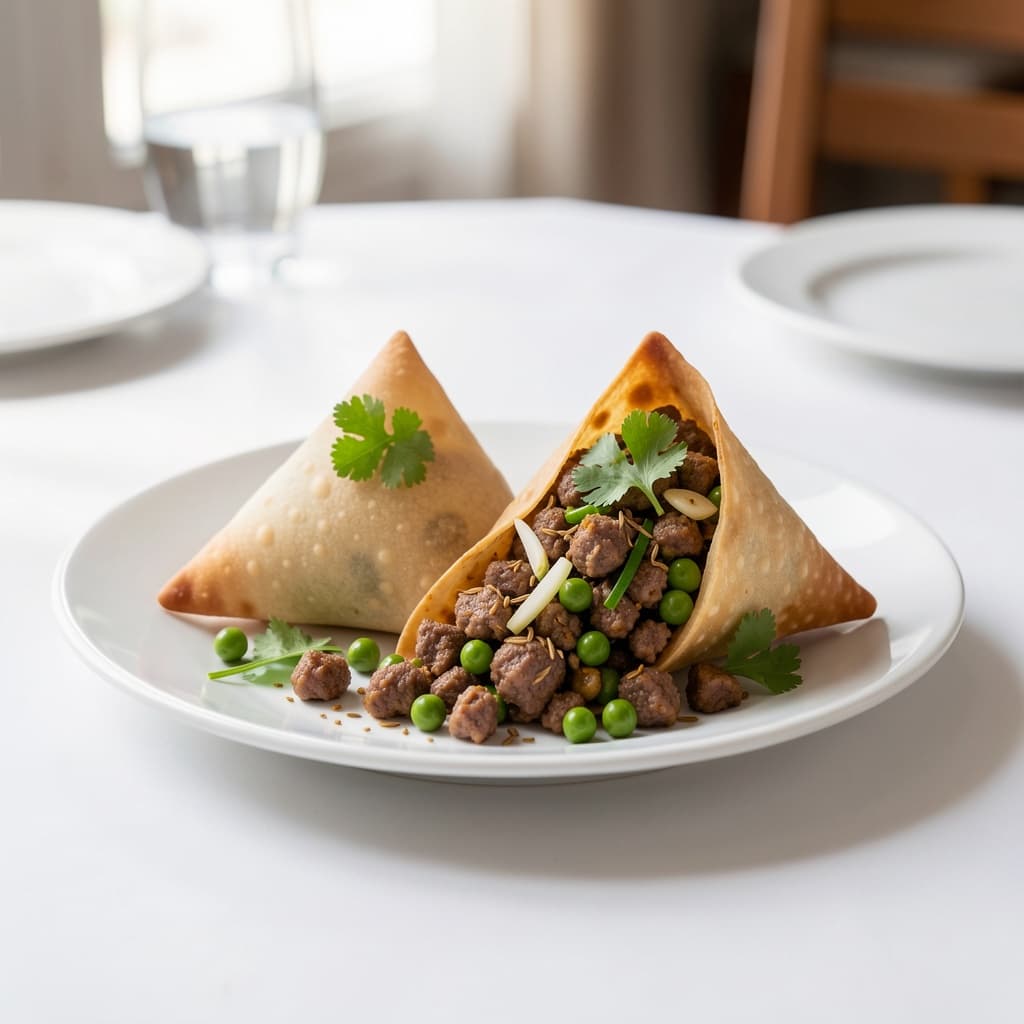 Meat Samosa (2 Pcs)