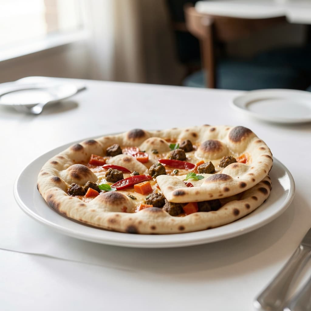 Chilli (bullet) naan