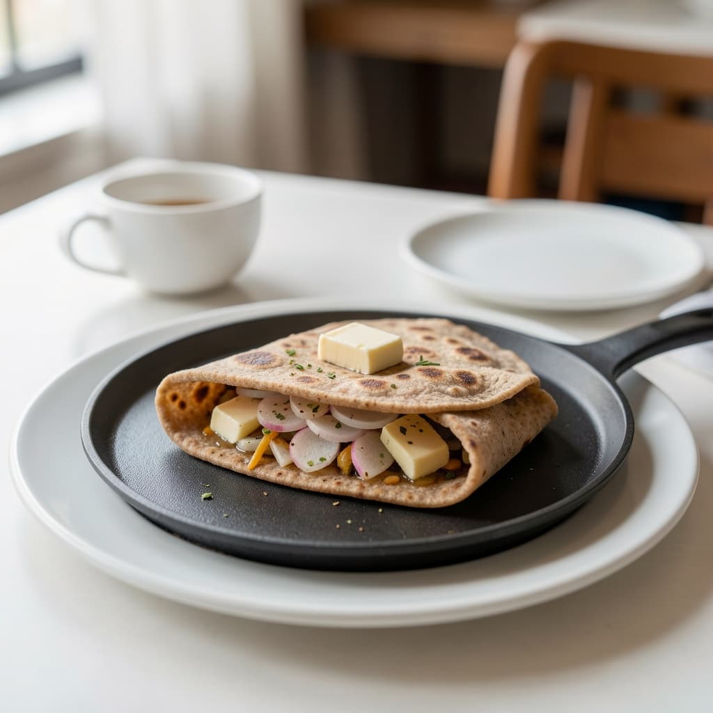 Mulli (Radish) Paratha